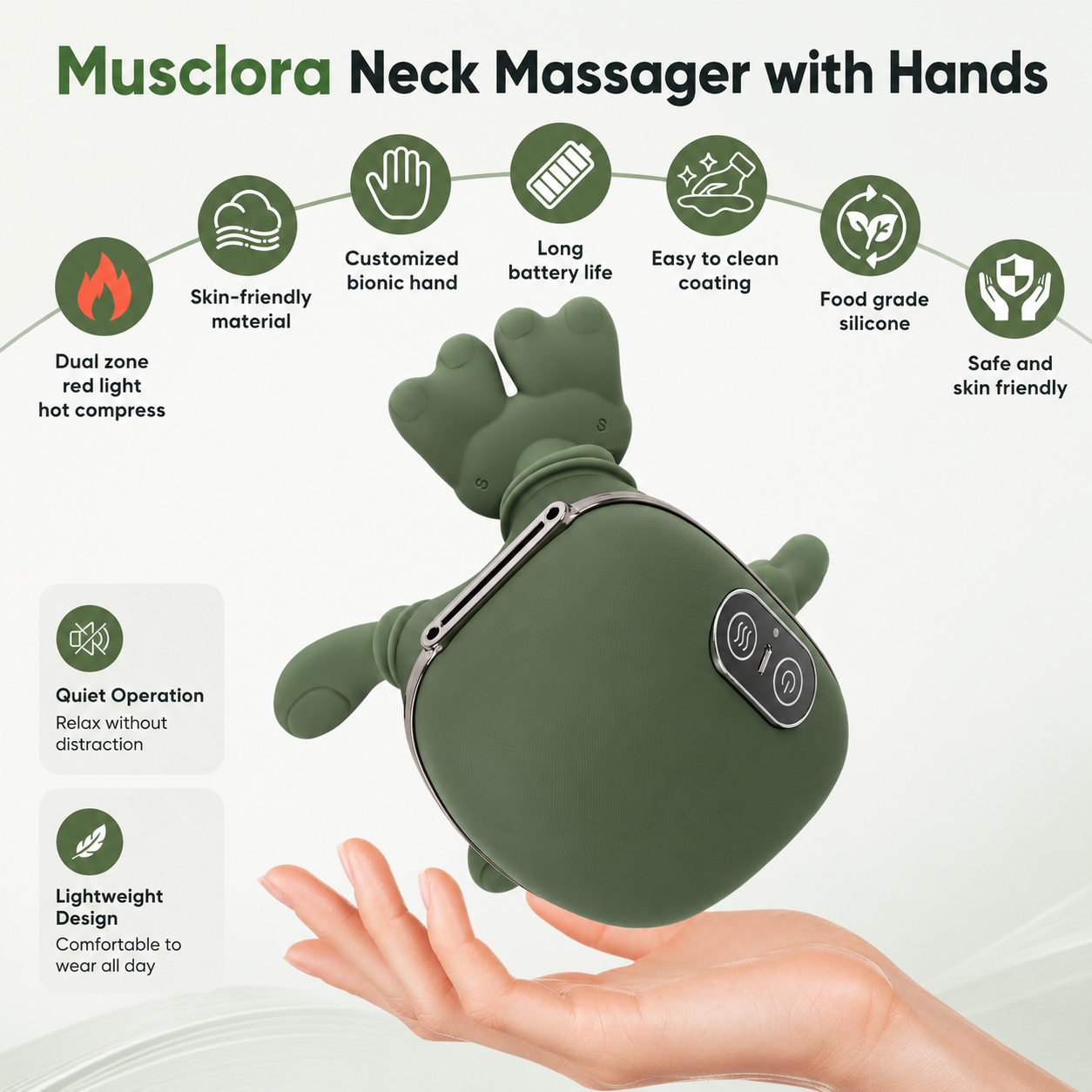 Heated Neck & Shoulder Massager